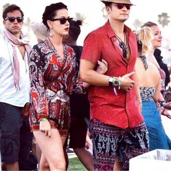 Isabel Marant Tayler Paisley Romper size M - Picture 3 of 11